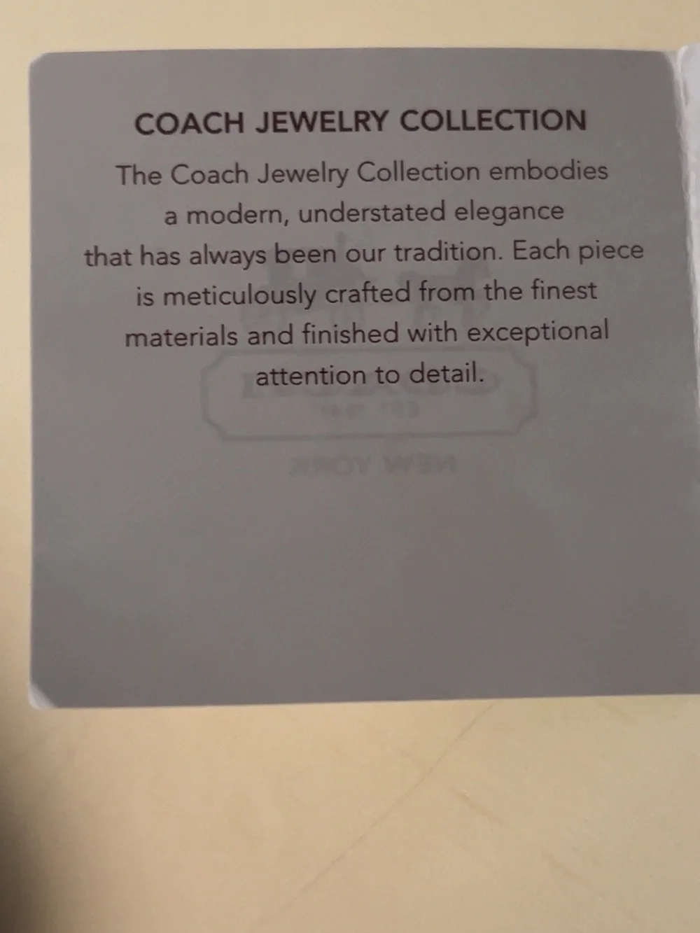 Coach Stackable Ring Trio with Gold Anchor, Rope, and Navy and Cream Inlay bands